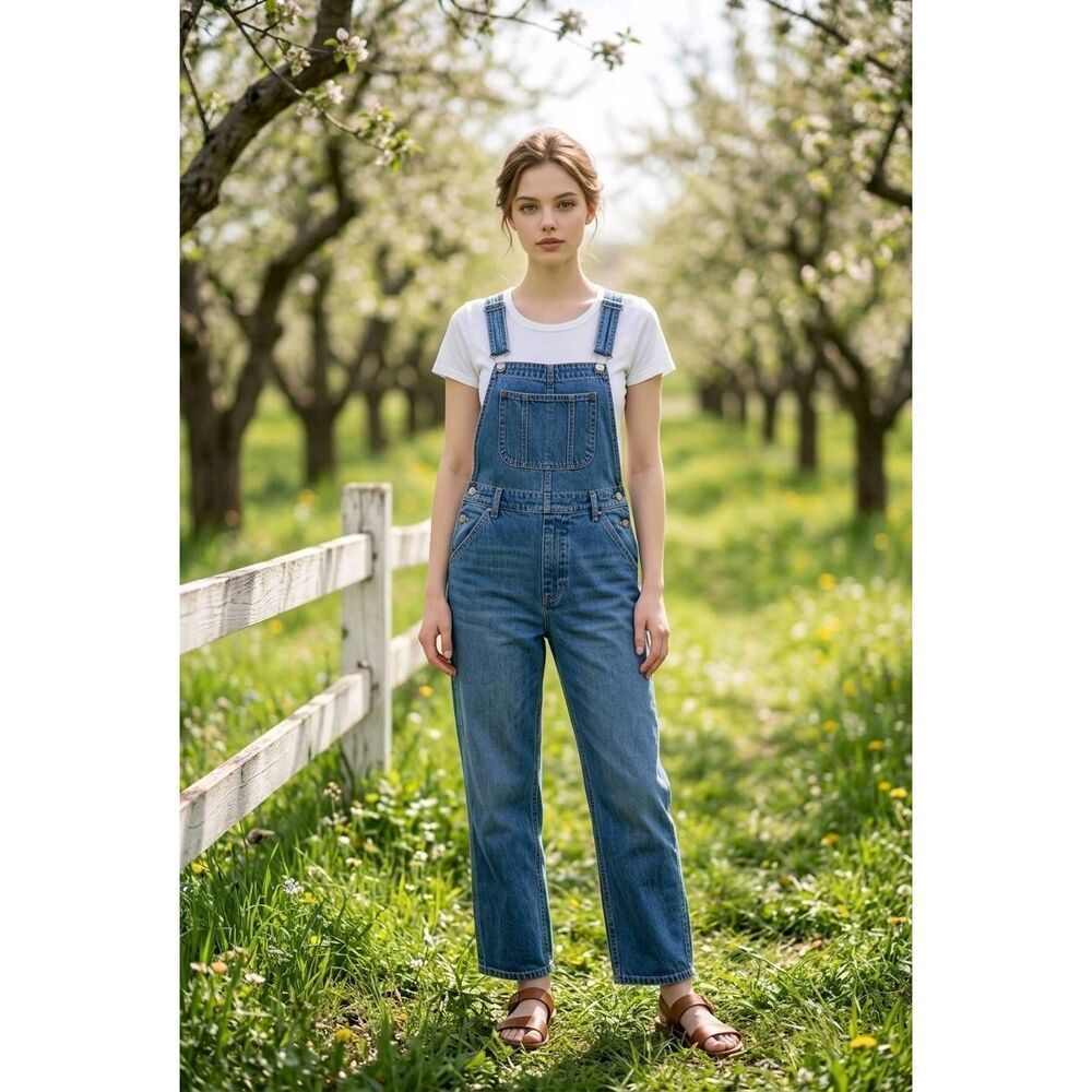 🔸️Vintage Gap Blue Denim Overalls XSmall